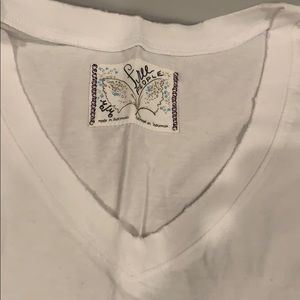 Free people dolman tee white